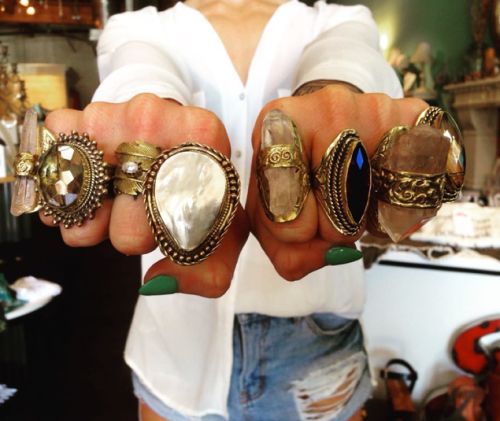 Raptor Rings at Swirl boutique  